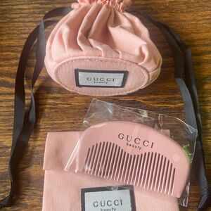 Gucci Pink Floral Beauty Pouch